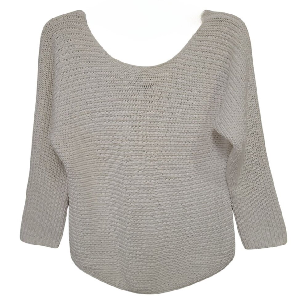 Vince cable knit chunky longsleeve sweater small